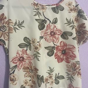 Floral blouse